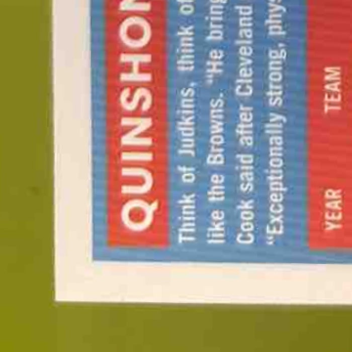 2025 Panini Donruss Quinshon Judkins Press Proof Silver /199 #330 RC Browns - Sports Cards