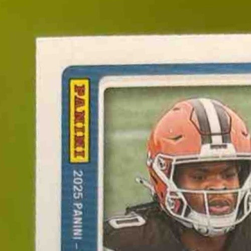 2025 Panini Donruss Quinshon Judkins Rookie Auto Orange #330 RC Cleveland Browns - Sports Cards