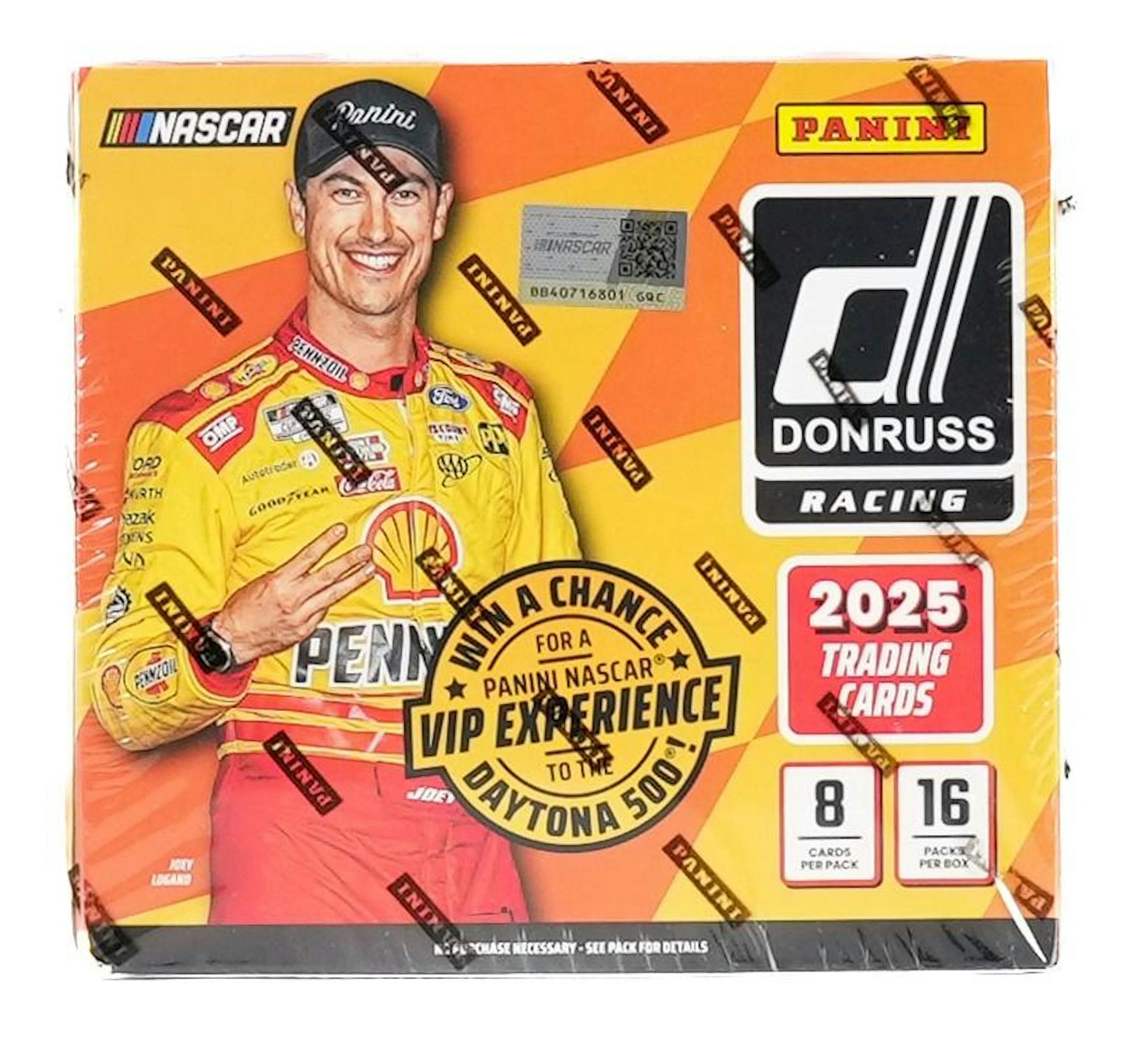 2025 Panini Donruss Racing Hobby Box (3 Auto / Mem) - Donruss blaster