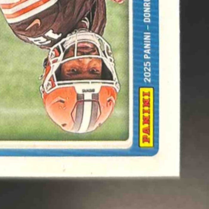 2025 Panini Donruss Shedeur Sanders Press Proof Blue #306 RC Cleveland Browns - Sports Cards