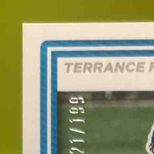 2025 Panini Donruss Terrance Ferguson Rated Rookie Auto 21/199 #323 RC - Sports Cards