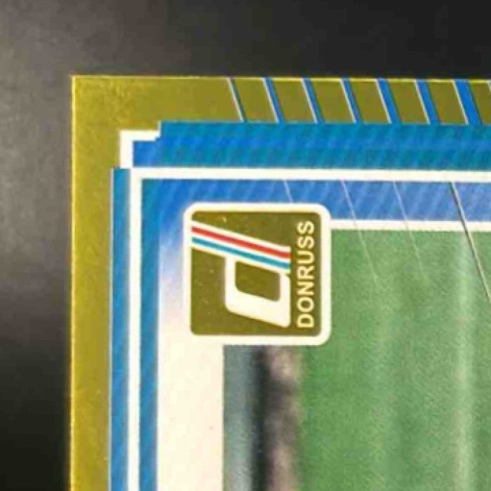 2025 Panini Donruss Tre Harris #329 Gold 50/50 Book End RC Los Angeles Chargers - Sports Cards