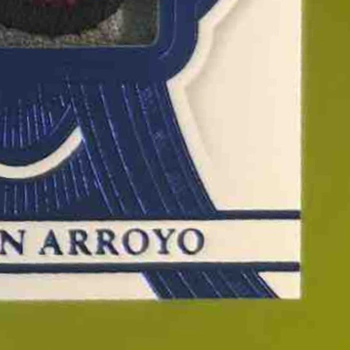 2025 Panini Flawless Bronson Arroyo Signature Materials Sapphire /15 Reds - Sports Cards