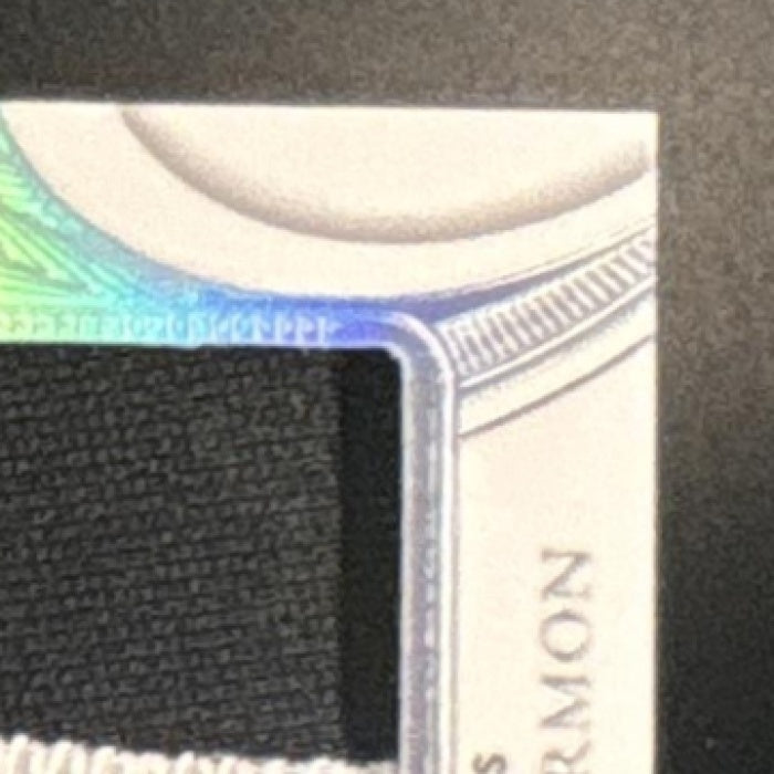 2025 Panini Flawless Derrick Harmon Rookie Patches Silver /20 MEM RC Steelers - Sports Cards