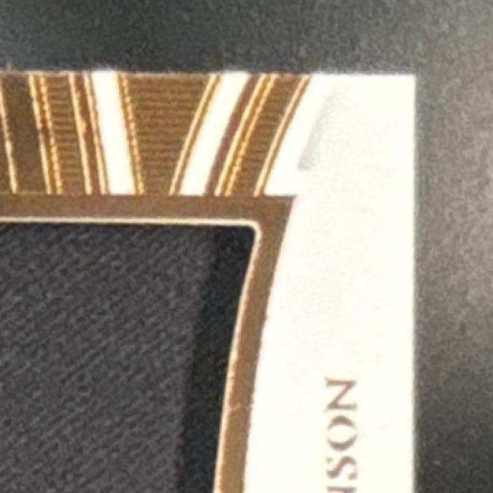 2025 Panini Flawless Draft Night Jerseys Patch Bijan Robinson /25 Falcons MEM - Sports Cards