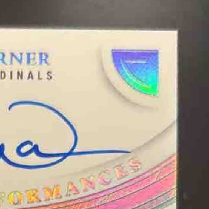 2025 Panini Flawless Kurt Warner Performances Silver /20 Auto Arizona Cardinals - Sports Cards