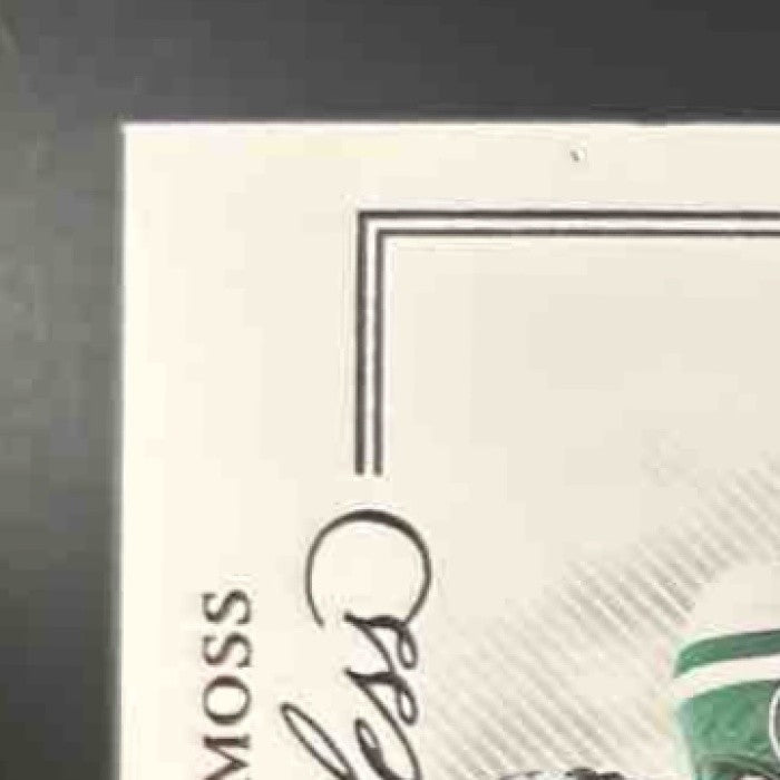 2025 Panini Flawless Santana Moss Game Used Patch Ruby /20 #38 MEM New York Jets - Sports Cards