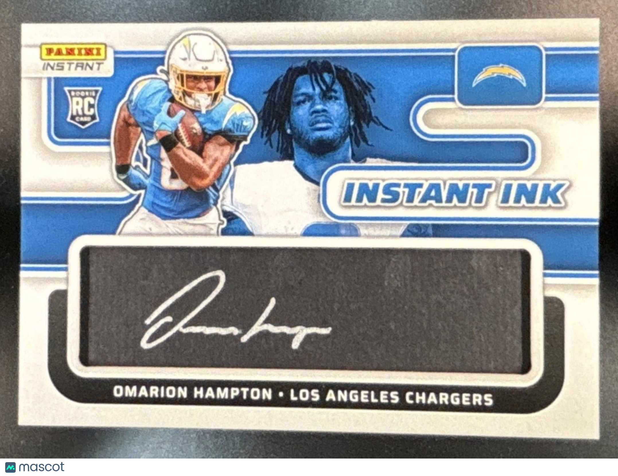 STORM ION MAX １５ポンド２オンス ◎にゃお さま 依頼品◎ 2025 Panini Instant Ink #18 Omarion Hampton RC 8/25