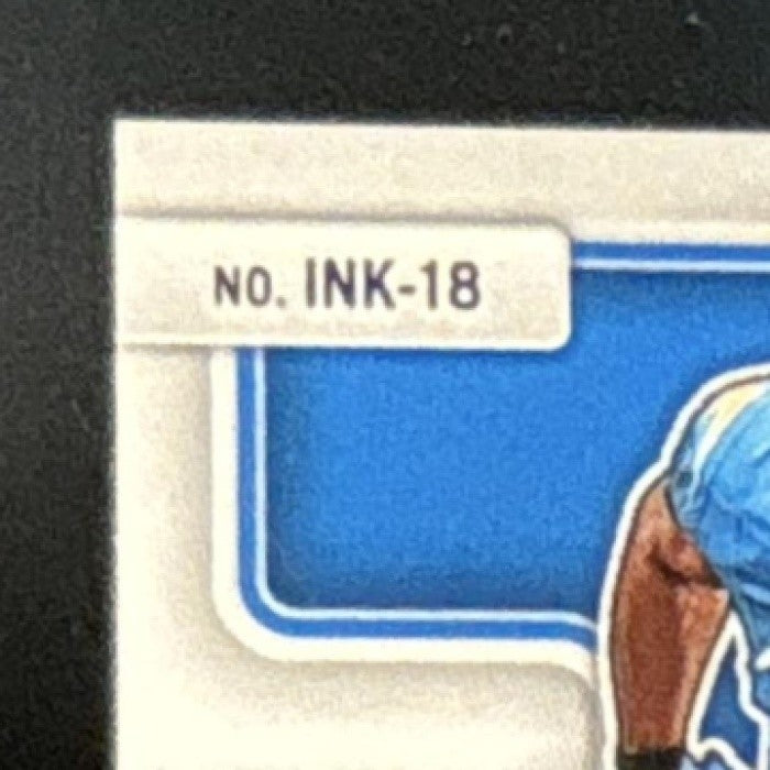 2025 Panini Instant Ink #18 Omarion Hampton RC 8/25 Rookie Auto Charger - Sports Cards