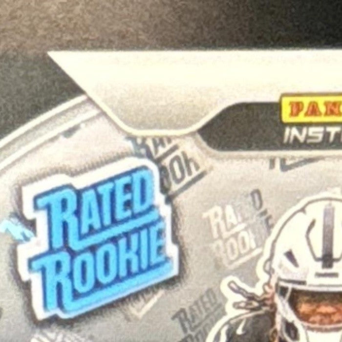 2025 Panini Instant NFL Rated Rookie Holoflex Ashton Jeanty /99 Las Vegas Raider - Sports Cards
