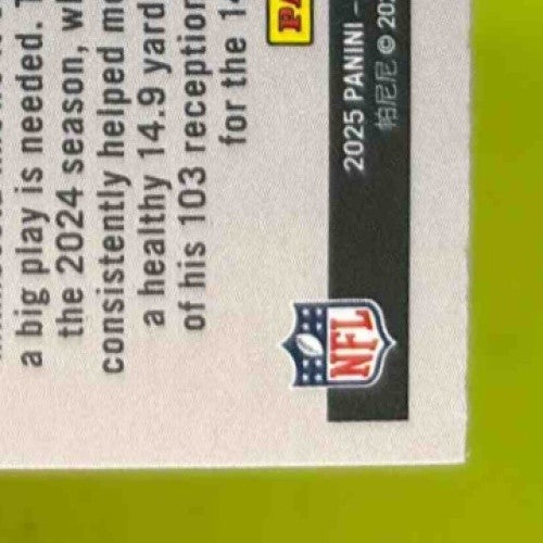 2025 Panini Luminance Justin Jefferson Vestige #17 Minnesota Vikings - Sports Cards