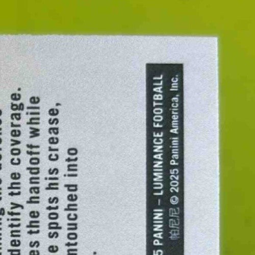 2025 Panini Luminance Omarion Hampton Dynamic Rookies #11 - Sports Cards