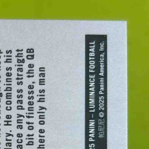 2025 Panini Luminance Quinn Ewers Dynamic Rookies #10 Miami Dolphins - Sports Cards