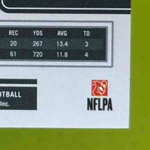 2025 Panini Luminance RJ Harvey Yellow /299 #174 RC Auto Denver Broncos - Sports Cards