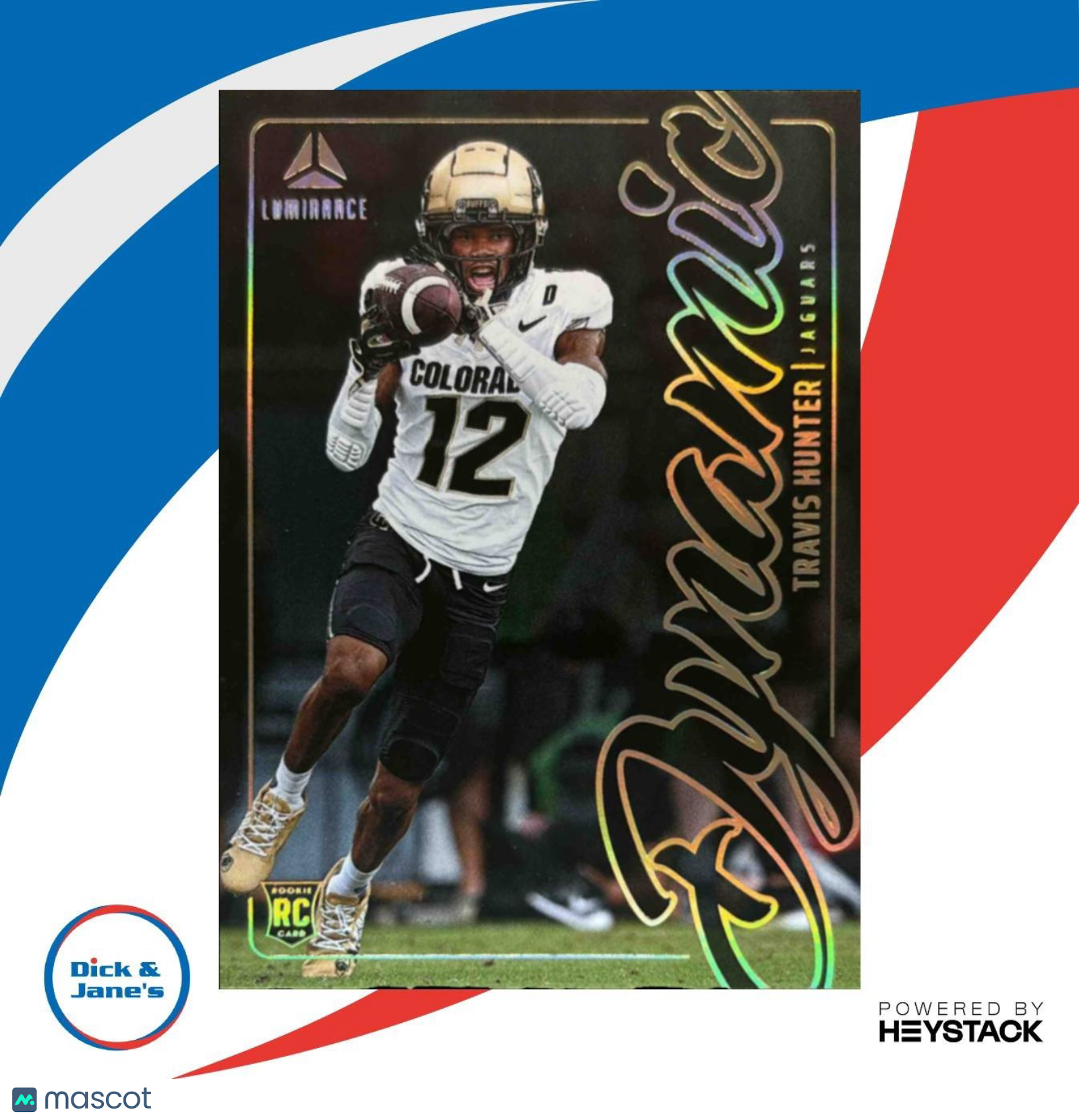 2025 Panini Luminance Travis Hunter Dynamic Rookies #1 Jacksonville Jaguars - Sports Cards