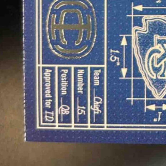 2025 Panini Mahomes Patrick II Touchdown Architect #TA-12 Kansas City Chiefs - Sports Cards