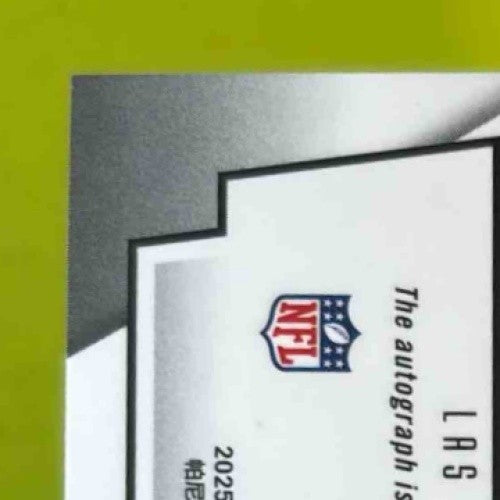 2025 Panini Mosaic AJ Cole Scripts #19 Auto Las Vegas Raiders - Sports Cards