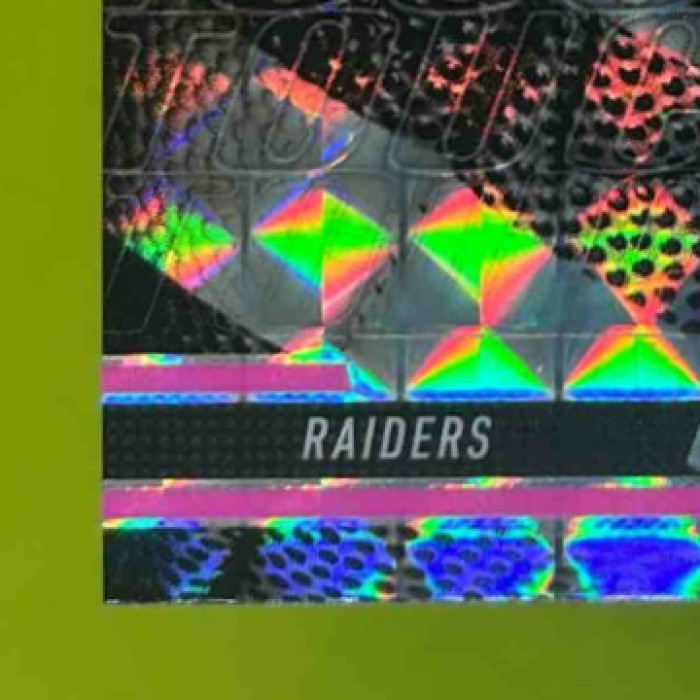 2025 Panini Mosaic Brock Bowers Touchdown Masters Pink Fluorescent #2 Raiders - Sports Cards