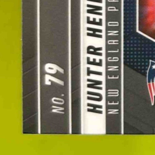 2025 Panini Mosaic Hunter Henry Honeycomb #79 New England Patriots - Sports Cards