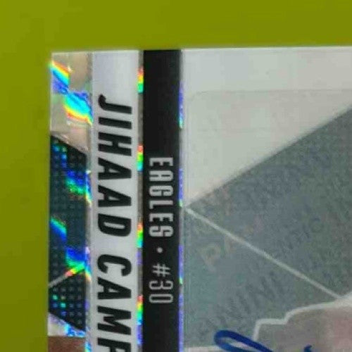 2025 Panini Mosaic Jihaad Campbell Rookie Auto Silver #341 RC Philadelphia Eagle - Sports Cards