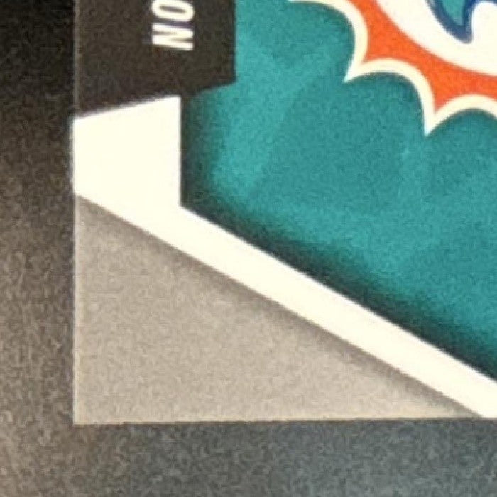 2025 Panini Mosaic Joey Porter Scripts Gold Prizm /10 Auto Miami Dolphins - Sports Cards