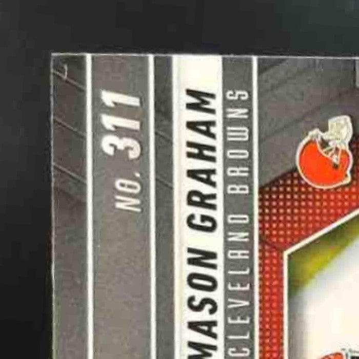2025 Panini Mosaic Mason Graham Rookies Camo Pink Prizm #311 RC Cleveland Browns - Sports Cards