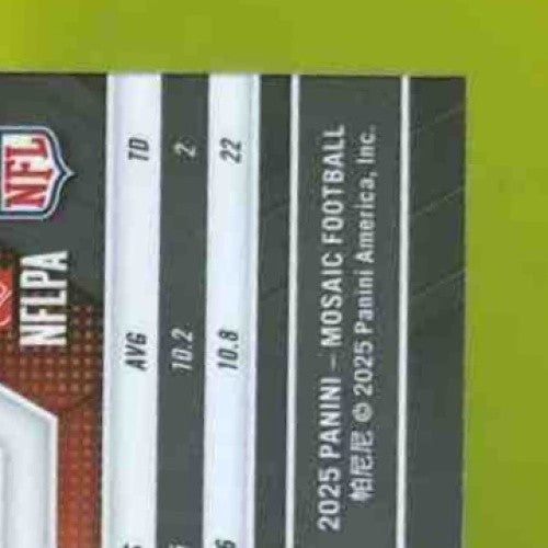 2025 Panini Mosaic Mike Gesicki Genesis Prizm #36 Cincinnati Bengals - Sports Cards