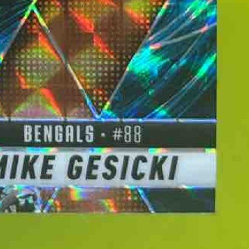 2025 Panini Mosaic Mike Gesicki Genesis Prizm #36 Cincinnati Bengals - Sports Cards
