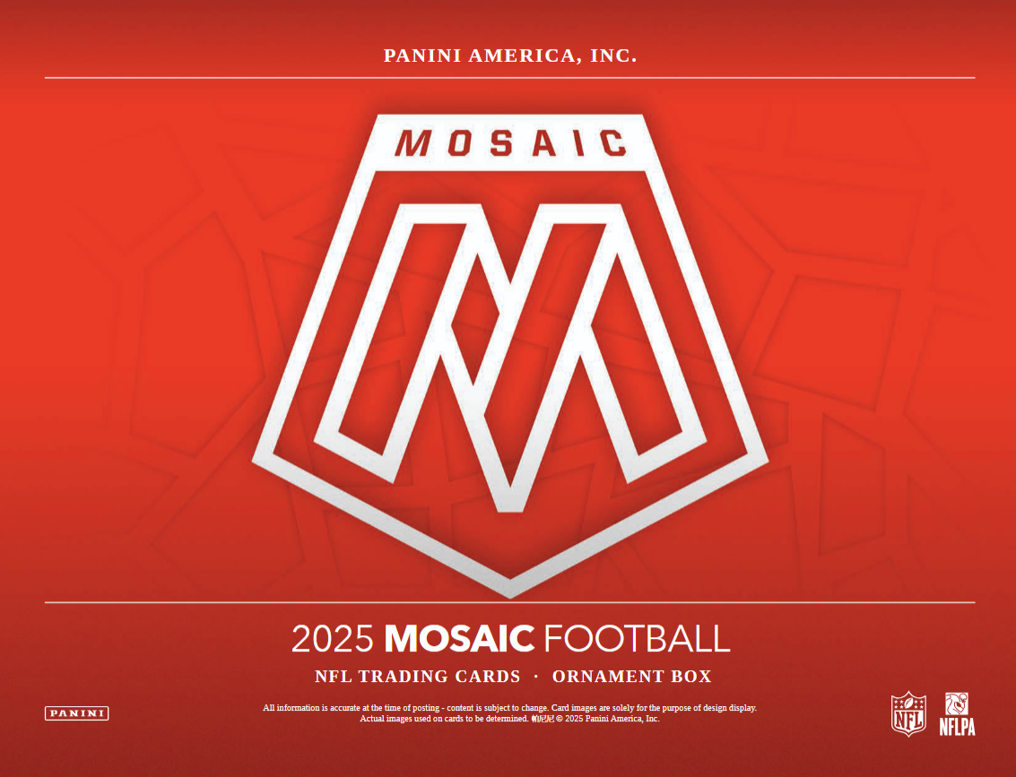 2025 Panini Mosaic NFL Football Ornament Box - NFL Hobby Box