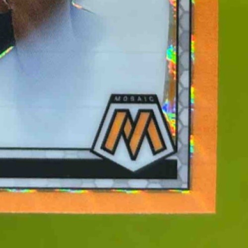 2025 Panini Mosaic Shedeur Sanders Notoriety Orange Fluorescent #13 RC Browns - Sports Cards