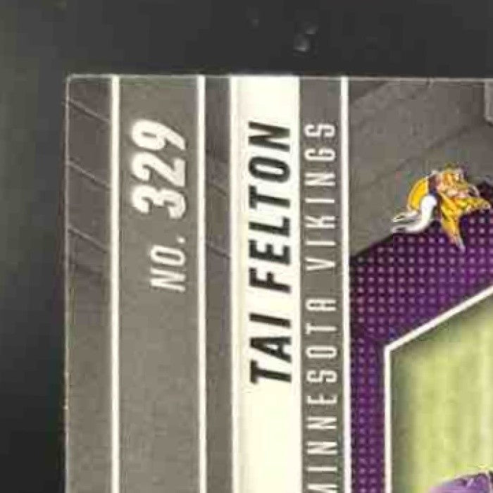 2025 Panini Mosaic Tai Felton Rookies Genesis Prizm #329 RC Minnesota Vikings - Sports Cards