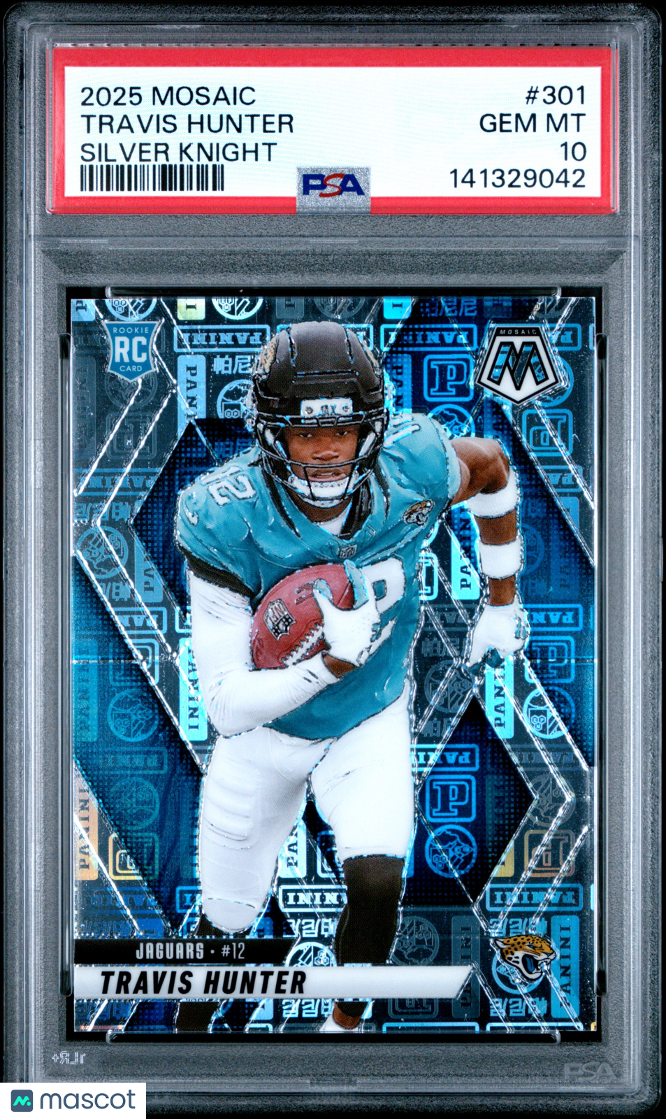2025 Panini Mosaic Travis Hunter Silver Knight #301