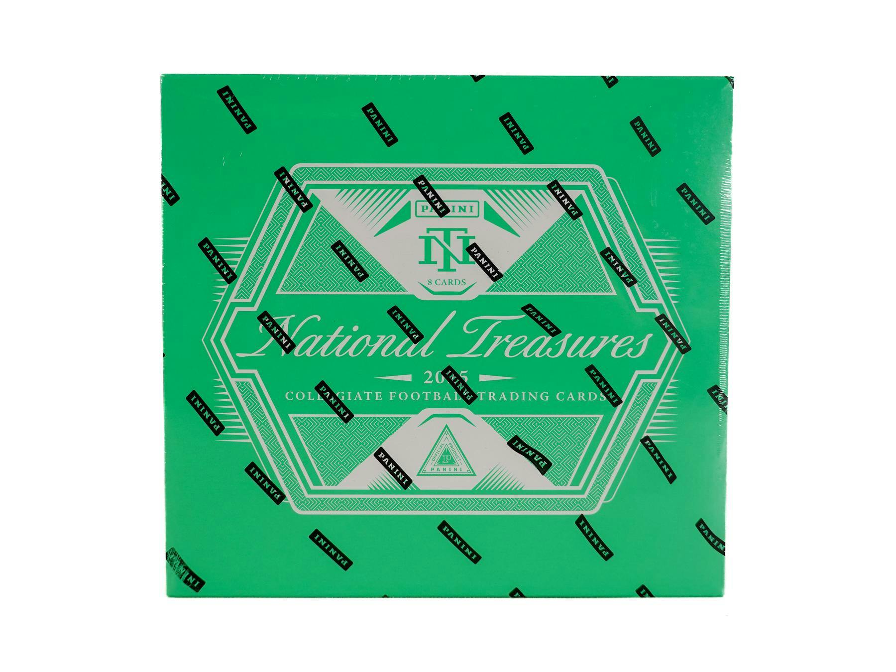 2025 Panini National Treasures Collegiate Football Hobby Box (7 Autos or Mems / Box) DEC 19th - Sports Collectibles