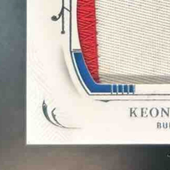 2025 Panini National Treasures Keon Coleman Framed Fabric /49 MEM Buffalo Bills - Sports Cards