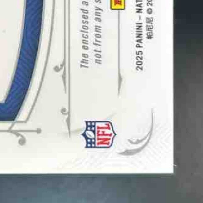2025 Panini National Treasures Keon Coleman Framed Fabric /49 MEM Buffalo Bills - Sports Cards