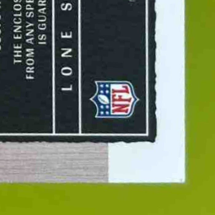 2025 Panini One Travis Etienne Jr. Lone Star Auto NIKE Patch Red /15 Jaguars - Sports Cards