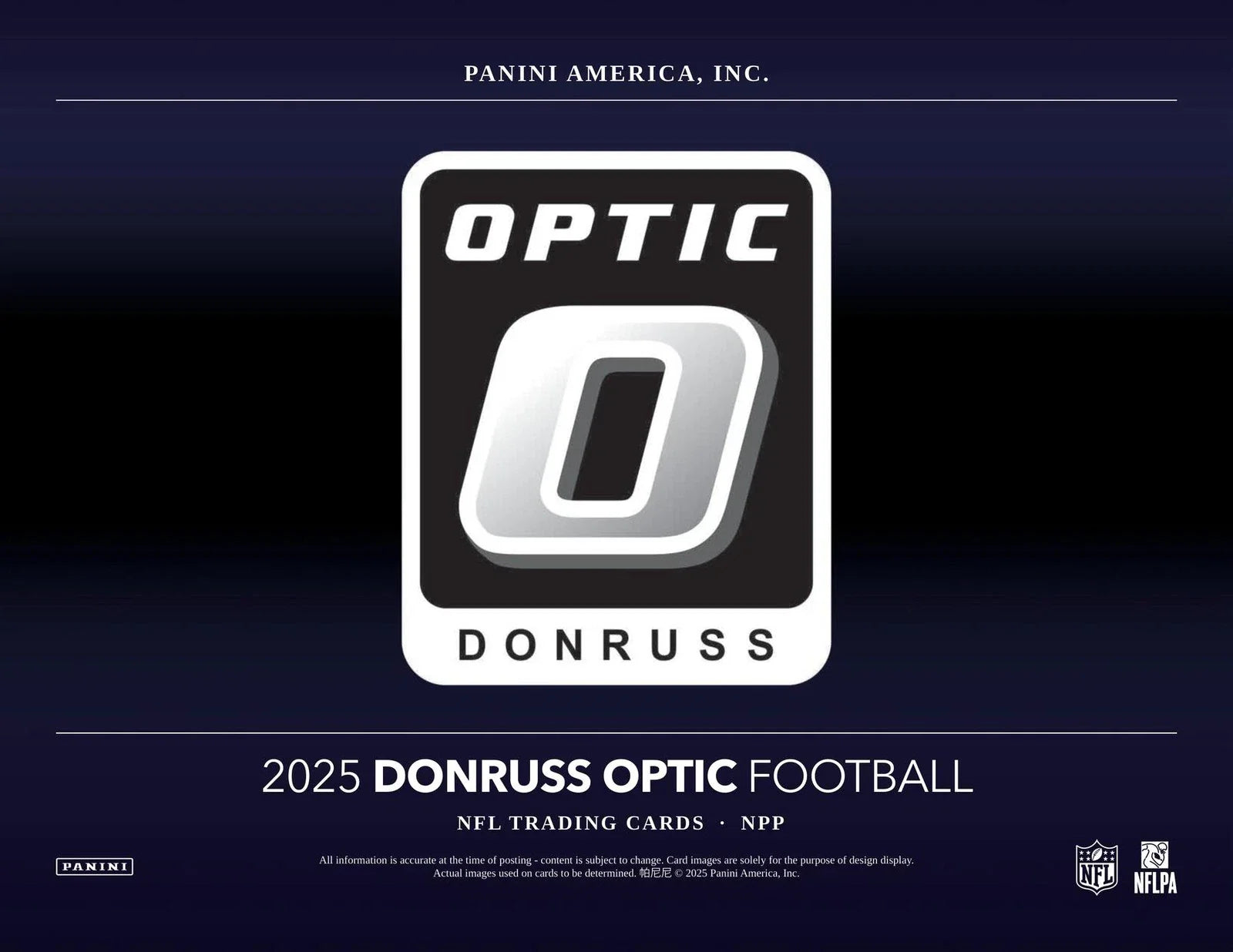 2025 Panini Optic Football Jumbo Value Box (Green Velocity) Fat Pack - NFL Blaster Box