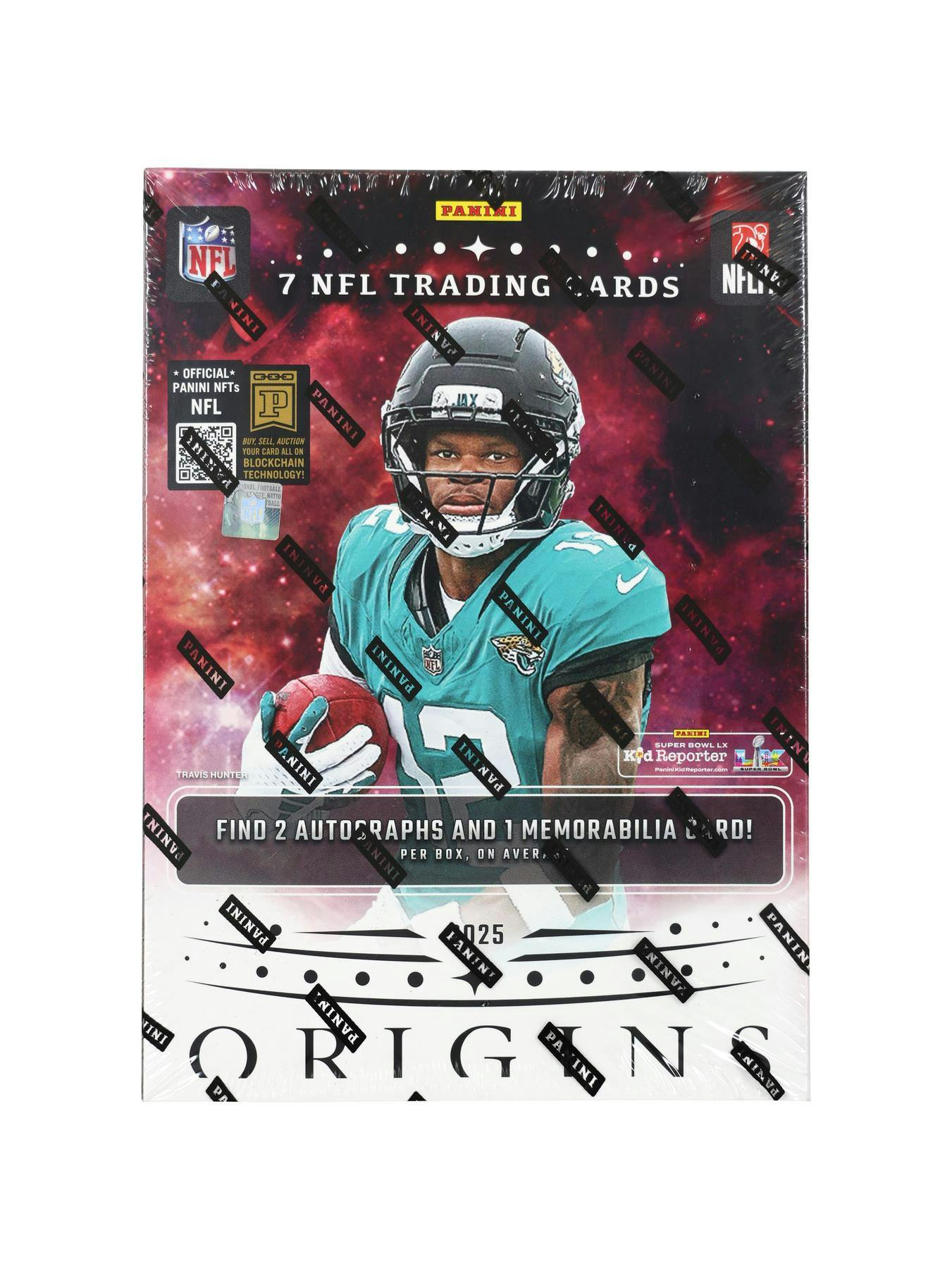 2025 Panini Origins Football Hobby Box (2 Autos and 1 Mem) NFL Hobby Box