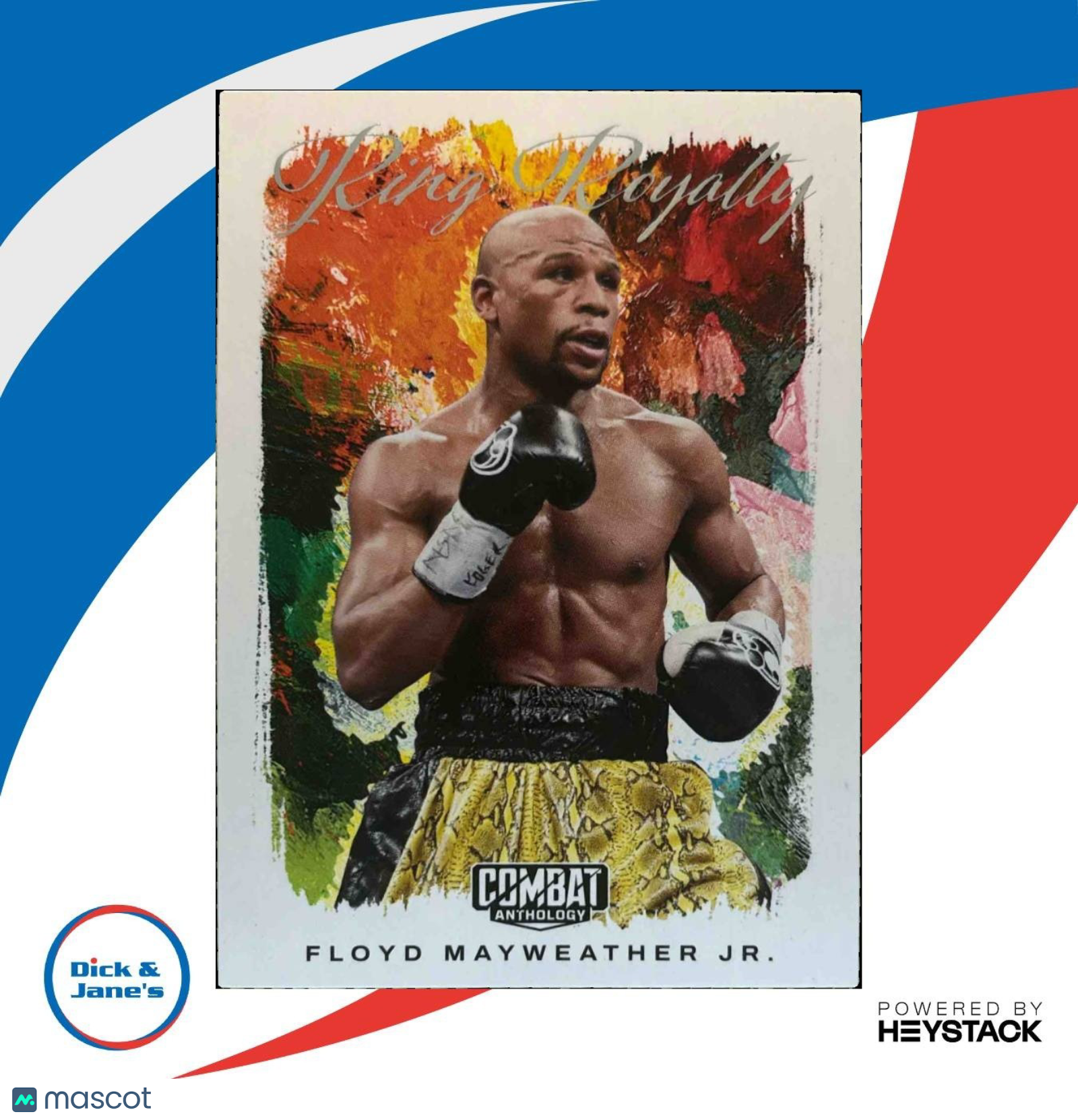 2025 Panini PFL Combat Anthology Floyd Mayweather Jr. Ring Royalty #17 - Sports Cards