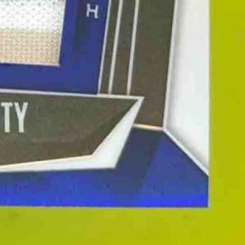 2025 Panini Phoenix Ashton Jeanty Pandora Patch Blue /199 #12 MEM RC Raiders - Sports Cards