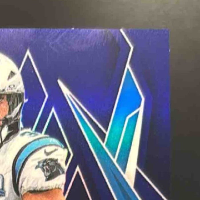 2025 Panini Phoenix Chuba Hubbard Blue /50 #75 Carolina Panthers - Sports Cards