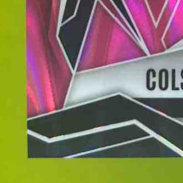 2025 Panini Phoenix Colston Loveland Pink Seismic 28/75 #179 RC Chicago Bears - Sports Cards