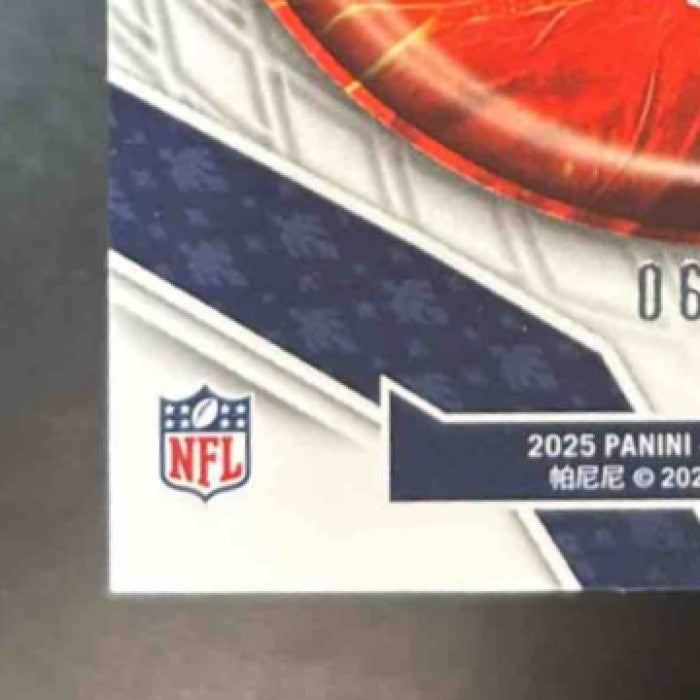 2025 Panini Phoenix Drake Maye Paragon Silver Hyper /299 #7 New England Patriots - Sports Cards
