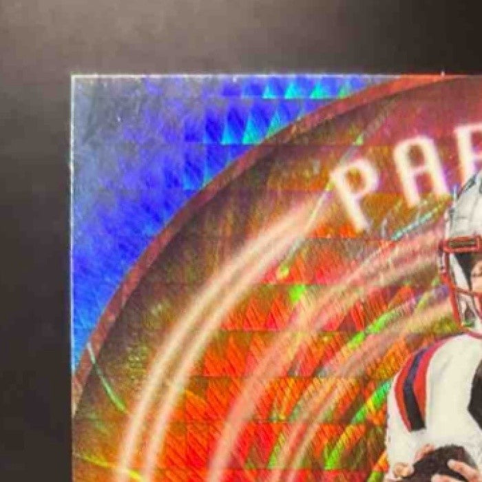 2025 Panini Phoenix Drake Maye Paragon Silver Hyper /299 #7 New England Patriots - Sports Cards
