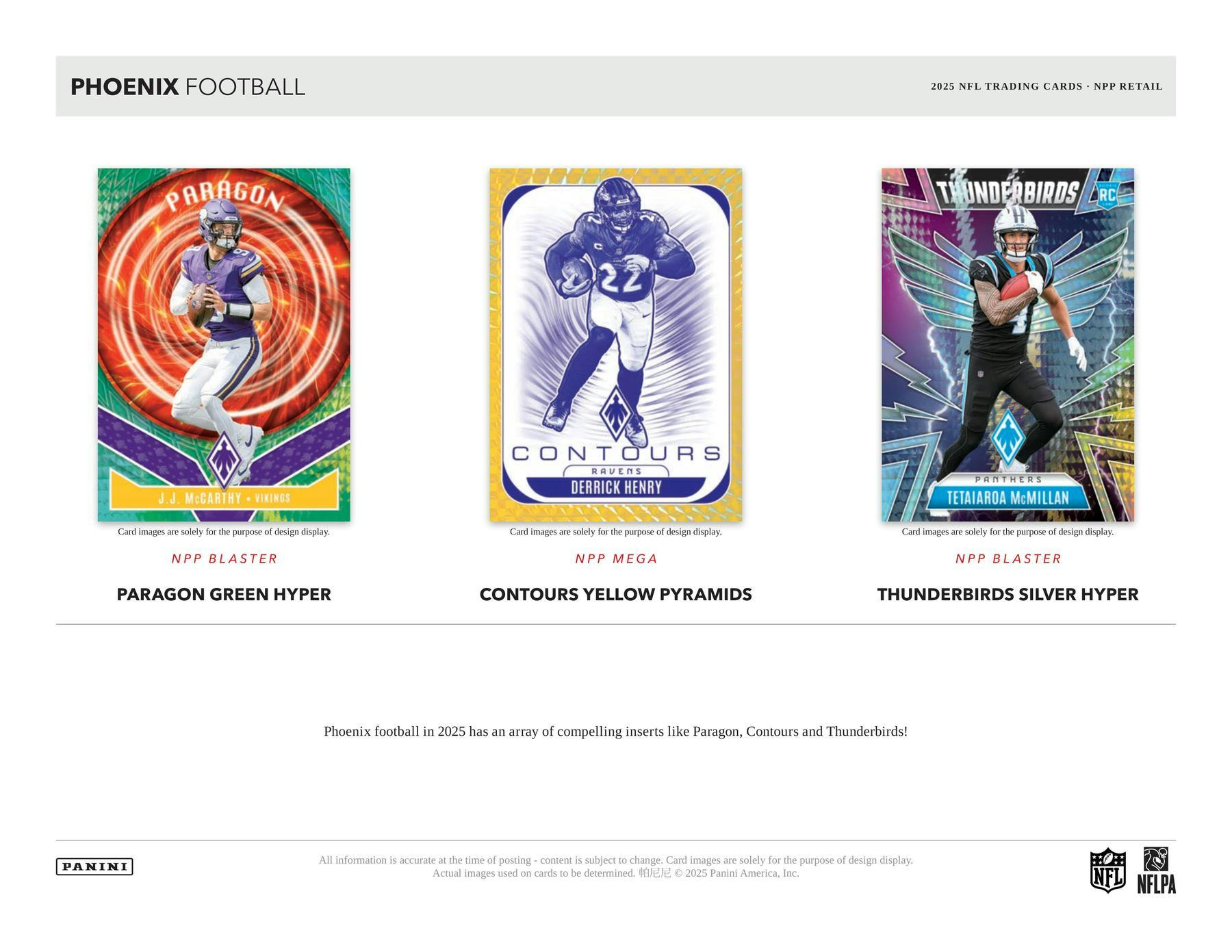 2025 Panini Phoenix Football 6-Pack Blaster Box (Hyper Parallels) - NFL Blaster