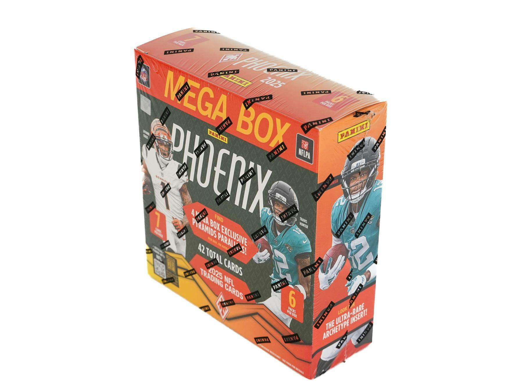 2025 Panini Phoenix Football Mega Box (Pyramids Parallels) - NFL Blaster