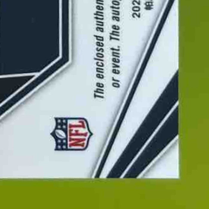 2025 Panini Phoenix Jalen Milroe RPS Dual Rookie Patch Auto Blue /49 RC Seahawks - Sports Cards