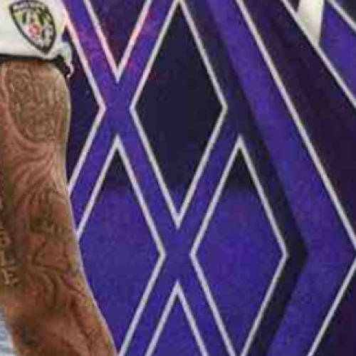 2025 Panini Phoenix Mike Green Purple Hyper 224/249 #216 RC Baltimore Ravens - Sports Cards