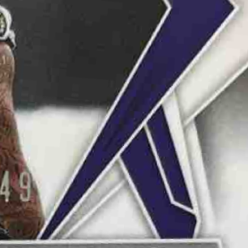 2025 Panini Phoenix Mike Green Purple Hyper 224/249 #216 RC Baltimore Ravens - Sports Cards