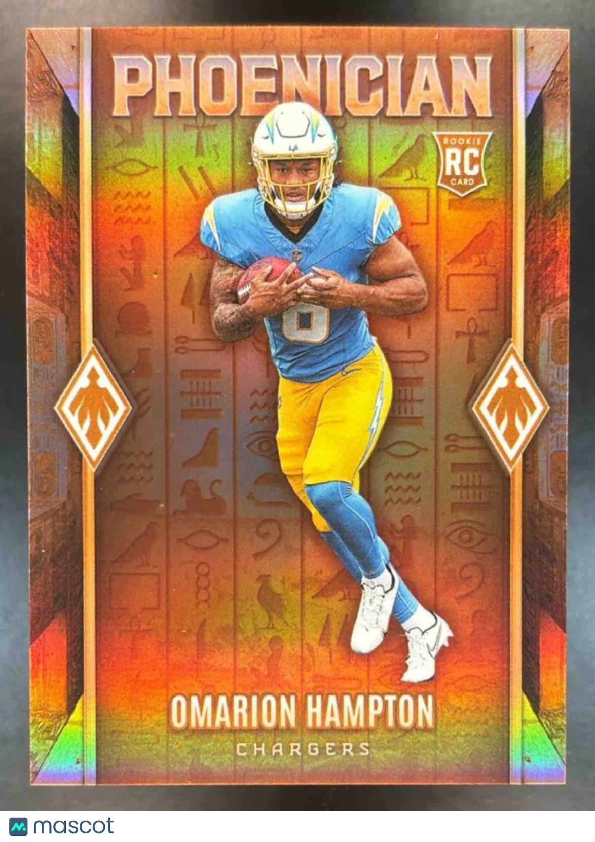 2025 Panini Phoenix Omarion Hampton Phoenician #14 RC SSP Los Angeles Chargers - Sports Cards